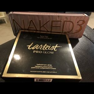 Tarte Palette and Naked 3